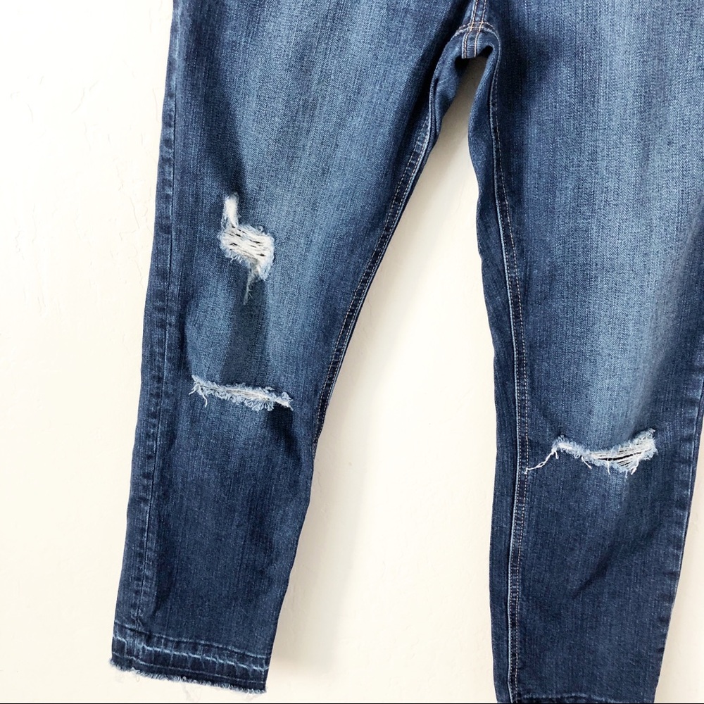 Current Elliot Cropped Straight Release Hem Jeans - Picture 9 of 13